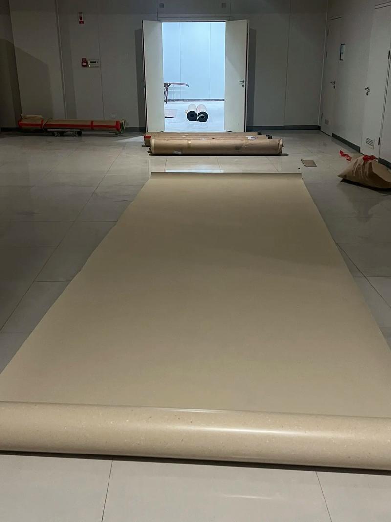 2.0通透塑膠地板#施工現場實拍