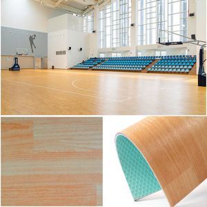 乒乓球場地膠與塑膠地板的選擇與應用